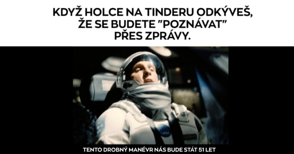 Jestli chceš proletetět černou dírou, nesmíš ztrácet čas!